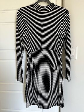 Motherhood maternity nursing dress